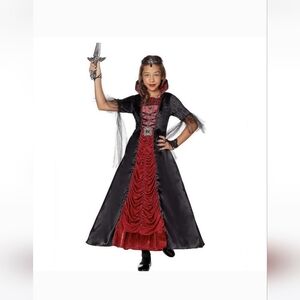 SPIRIT HALLOWEENVampiress Dress Costume Child Medium Size Medium